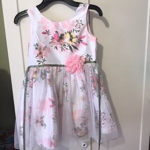 Spring floral dress